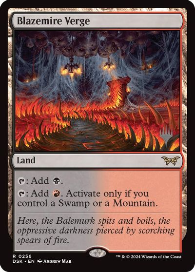 Blazemire Verge card art