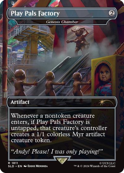 Play Pals Factory - Genesis Chamber card art