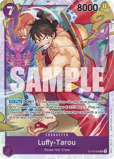 Luffy-Tarou card art