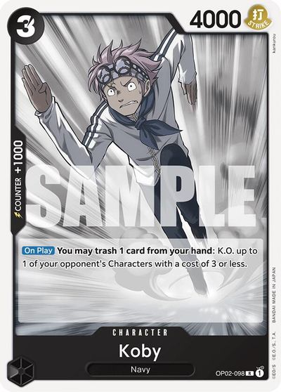 Koby card art