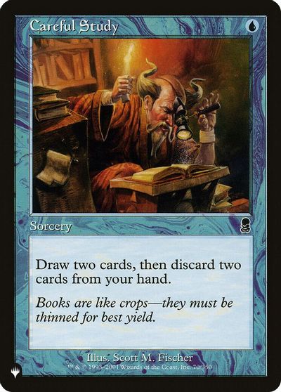 Careful Study card art