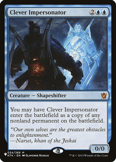 Clever Impersonator card art