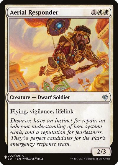 Aerial Responder card art
