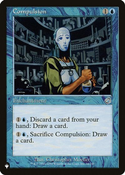 Compulsion card art