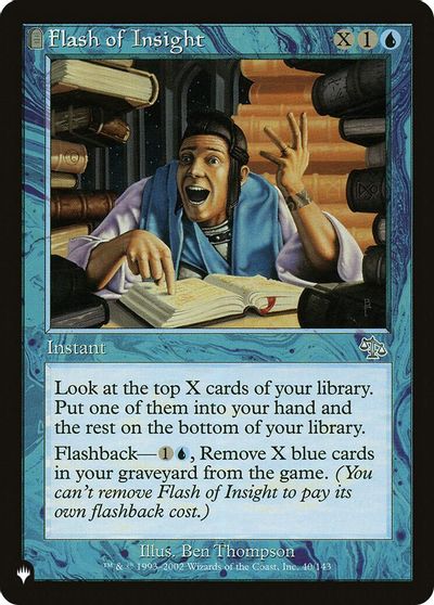 Flash of Insight card art