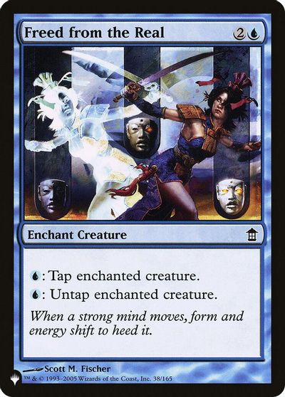Freed from the Real card art