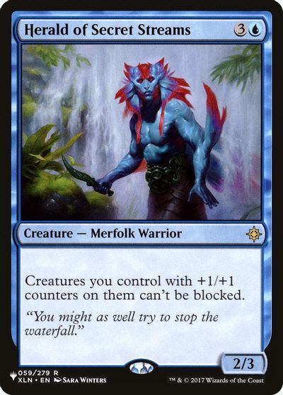 Herald of Secret Streams card art