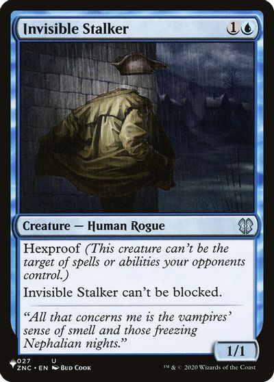 Invisible Stalker (ZNC) card art