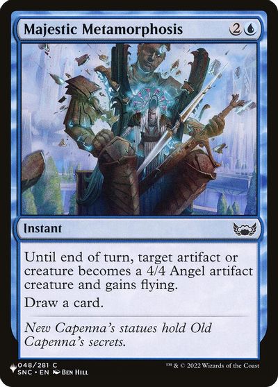 Majestic Metamorphosis card art