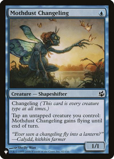 Mothdust Changeling card art