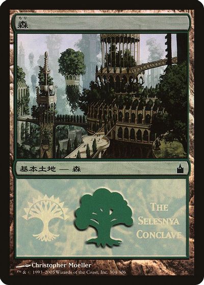 Forest (The Selesnya Conclave) card art