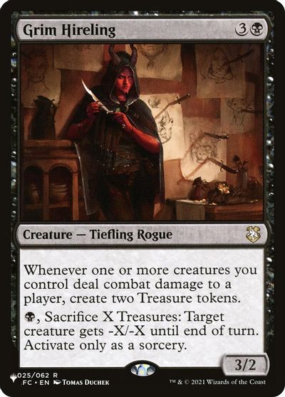 Grim Hireling card art