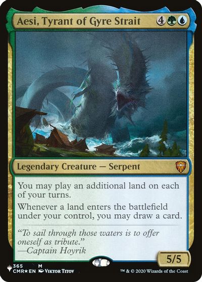 Aesi, Tyrant of Gyre Strait card art