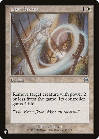 Last Breath card art