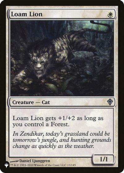 Loam Lion card art