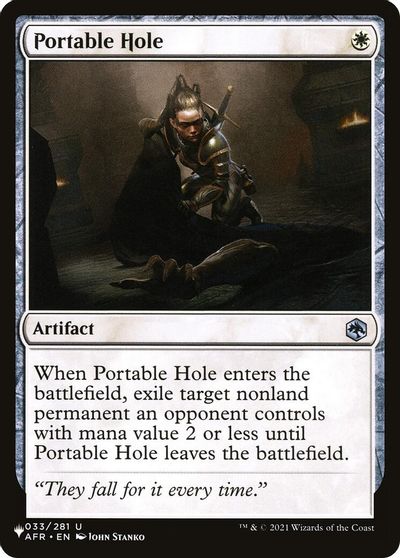 Portable Hole card art