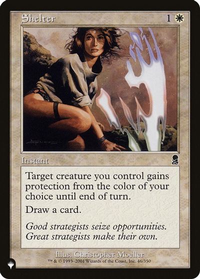 Shelter card art