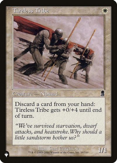 Tireless Tribe card art