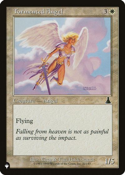 Tormented Angel card art
