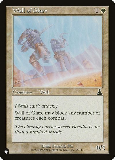 Wall of Glare card art