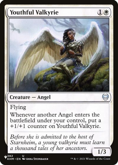 Youthful Valkyrie card art