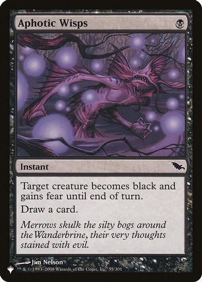 Aphotic Wisps card art