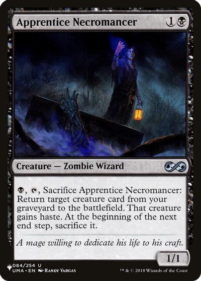 Apprentice Necromancer card art