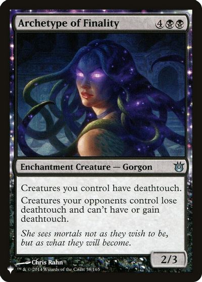 Archetype of Finality card art