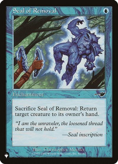 Seal of Removal card art