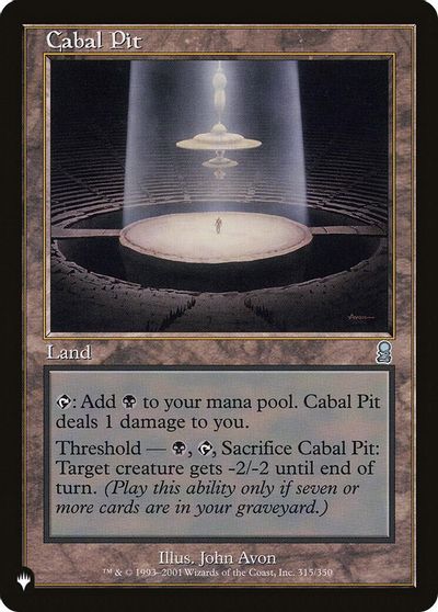 Cabal Pit card art