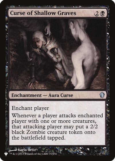 Curse of Shallow Graves card art