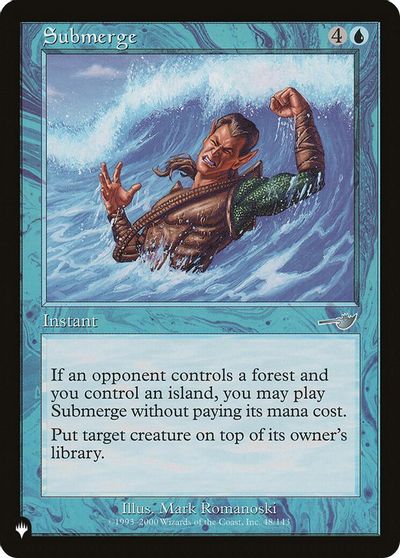 Submerge card art