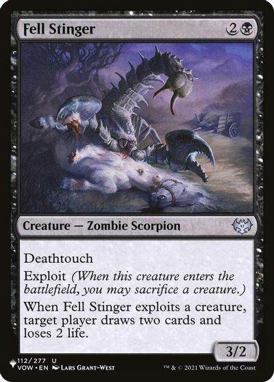 Fell Stinger card art