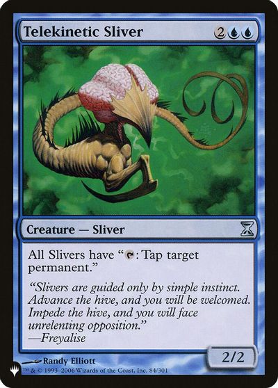 Telekinetic Sliver card art