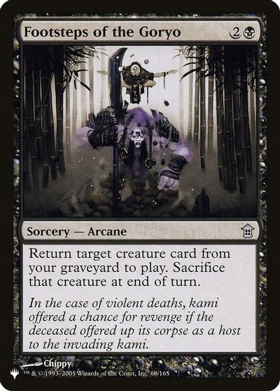 Footsteps of the Goryo card art