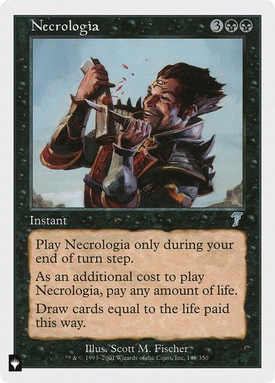 Necrologia card art