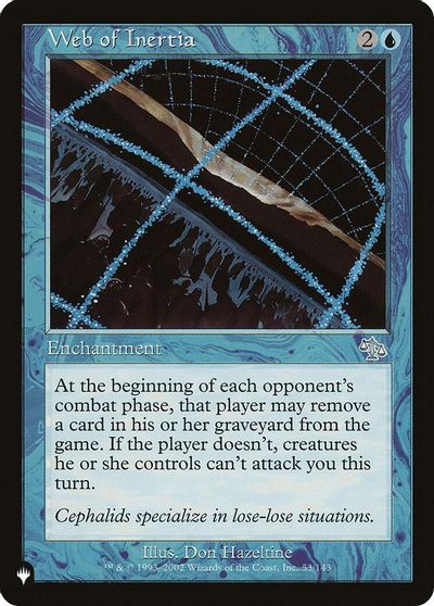 Web of Inertia card art
