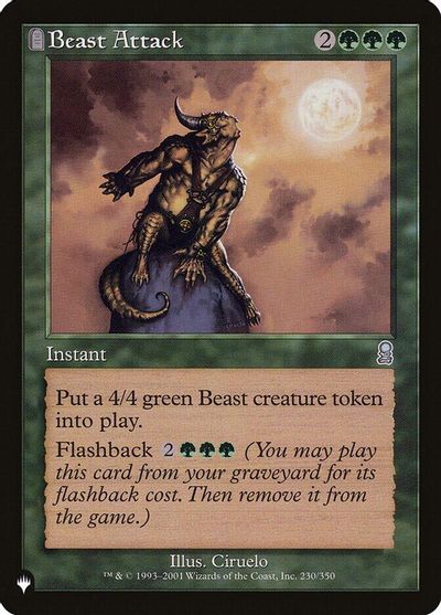 Beast Attack card art