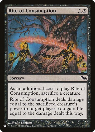 Rite of Consumption card art