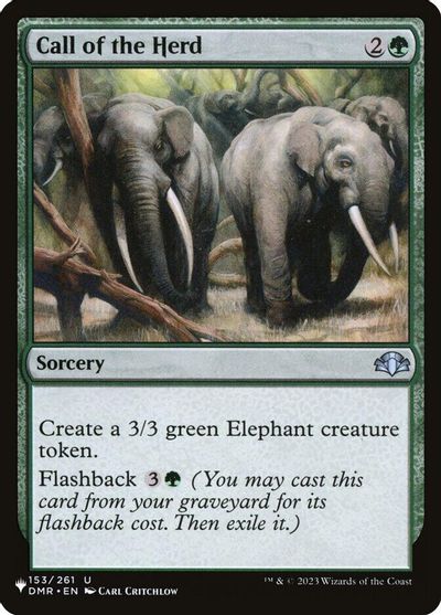 Call of the Herd card art