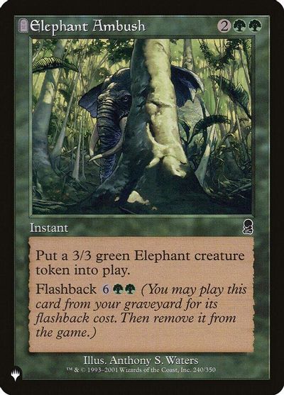 Elephant Ambush card art