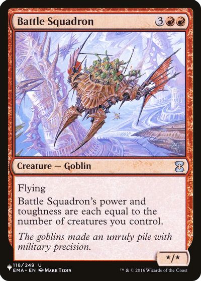 Battle Squadron card art