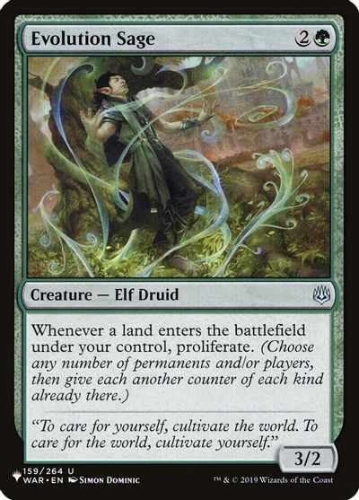 Evolution Sage card art