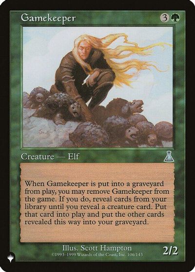 Gamekeeper card art