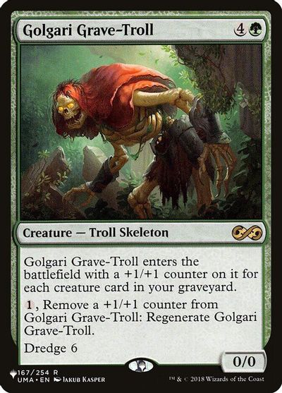 Golgari Grave-Troll card art
