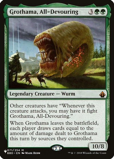 Grothama, All-Devouring card art