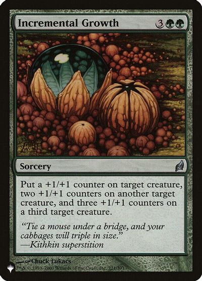 Incremental Growth card art