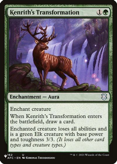 Kenrith's Transformation card art
