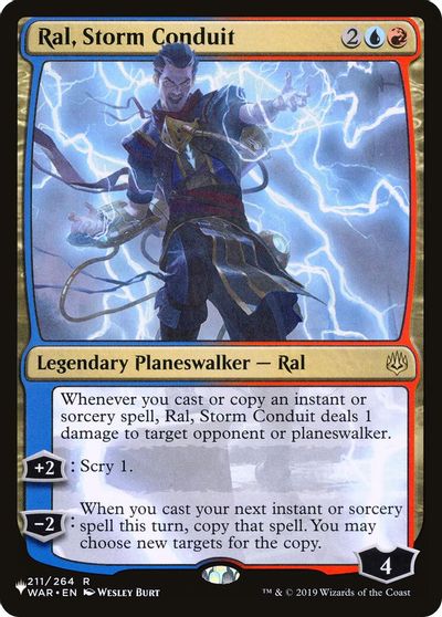Ral, Storm Conduit card art
