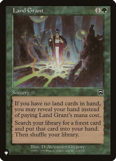 Land Grant card art
